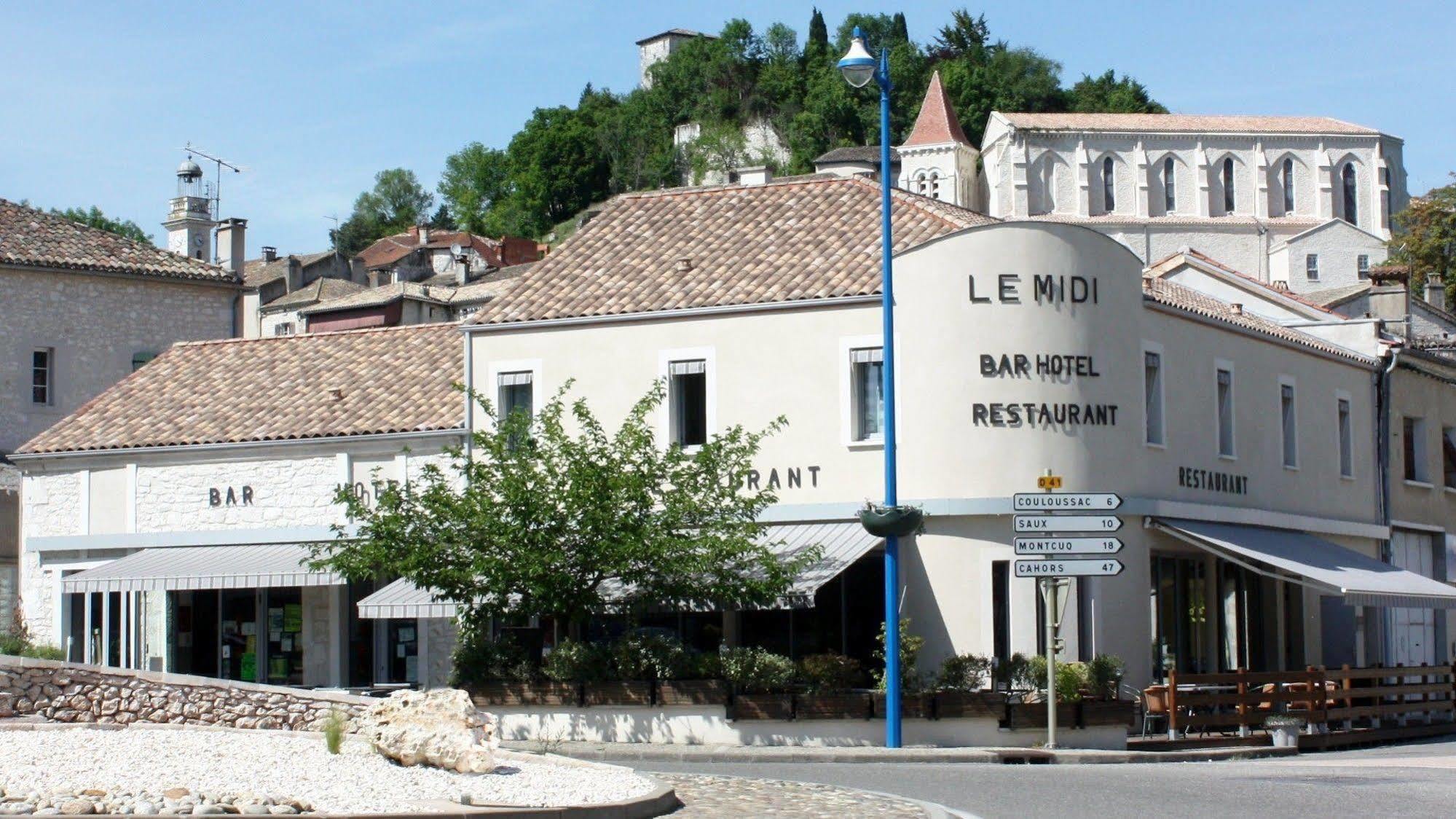 Hotel Le Midi Montaigu-de-Quercy Exterior photo